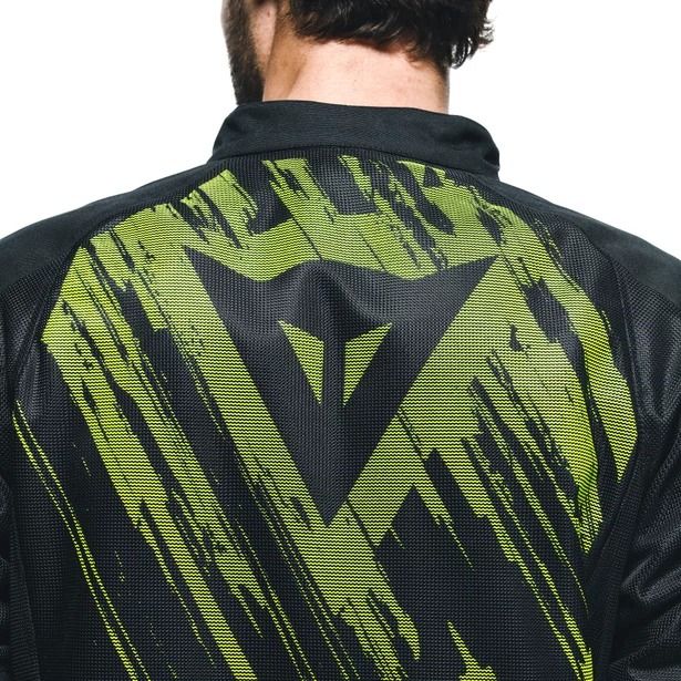 Dainese Herosphere Air Tex Jacket Black/Fluo Yellow Tarmac : Delivery in 5 days